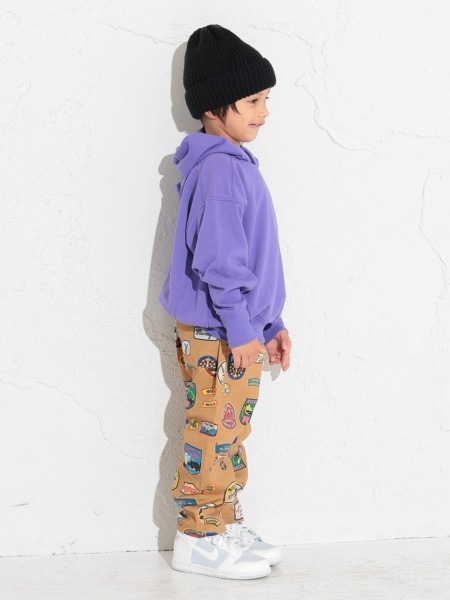 オーシャンアンドグラウンド プリントイージーパンツ 4427009