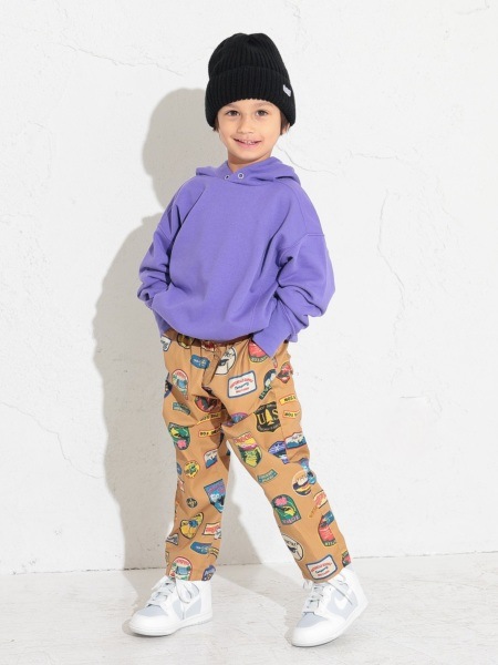 オーシャンアンドグラウンド プリントイージーパンツ 4427009