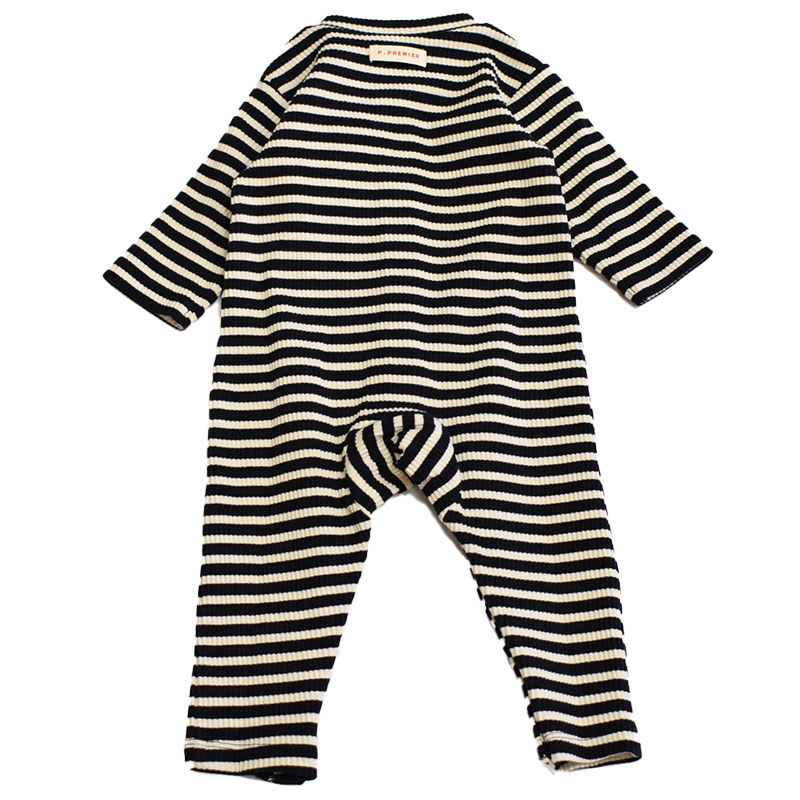 ピードットプルミエ p.premier ストレッチリブカバーオール 432015