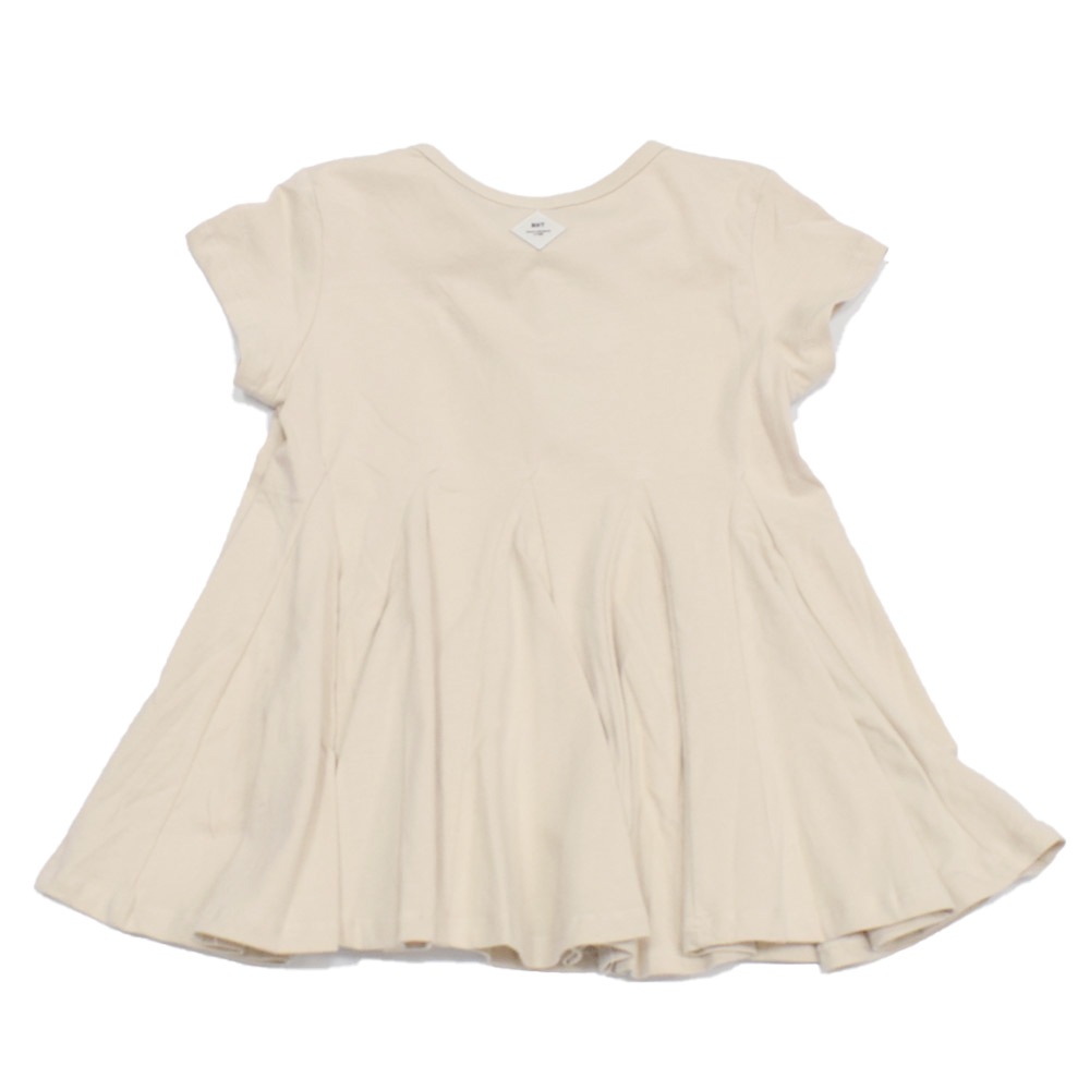 ニコフラート 切り替えフレアーTシャツ サンド