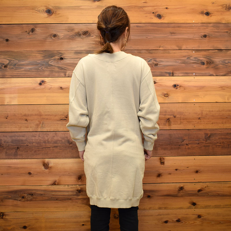 ライム ＬＩＭＥ レディース 裏起毛 ビッグシルエットロングワンピース