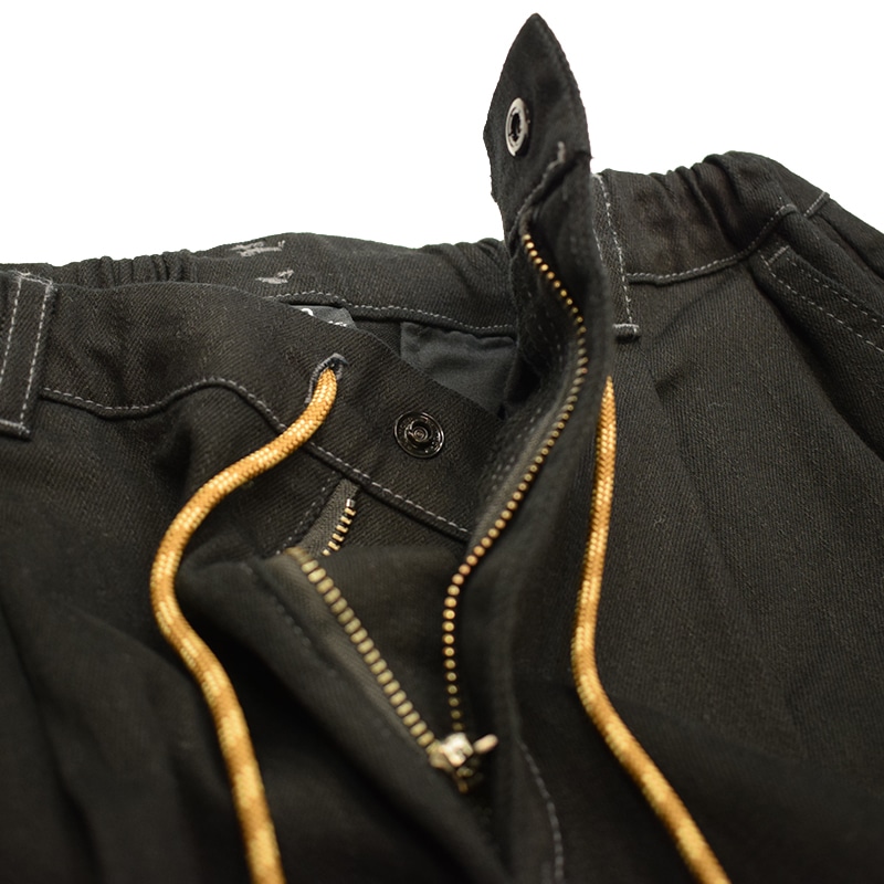 ジムマスター GYMMASTER 10ozストレッチデニム カツラギツータックパンツ 621747