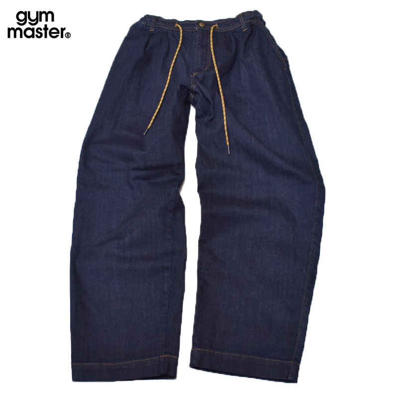 ジムマスター GYMMASTER 10ozストレッチデニム カツラギツータックパンツ 621747