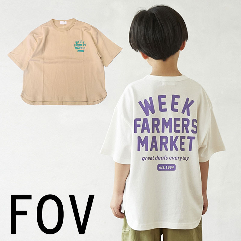 フォブ FOV WEEK 6分袖Tシャツ 625405