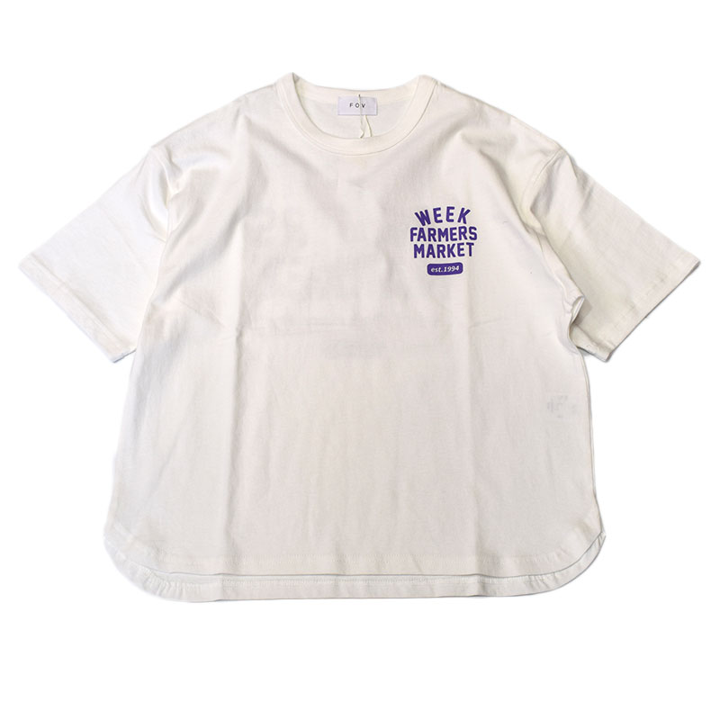 フォブ FOV WEEK 6分袖Tシャツ 625405