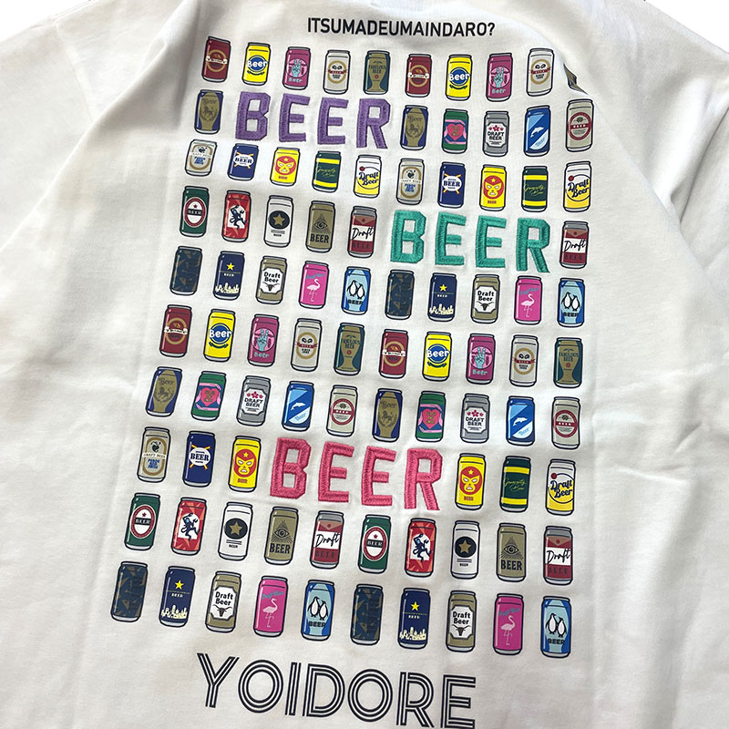 YOIDORE ヨイドレ ビールパラダイス Tシャツ 826232