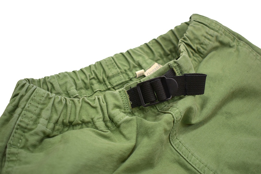 オーシャンアンドグラウンド クライミングショーツ カーキ