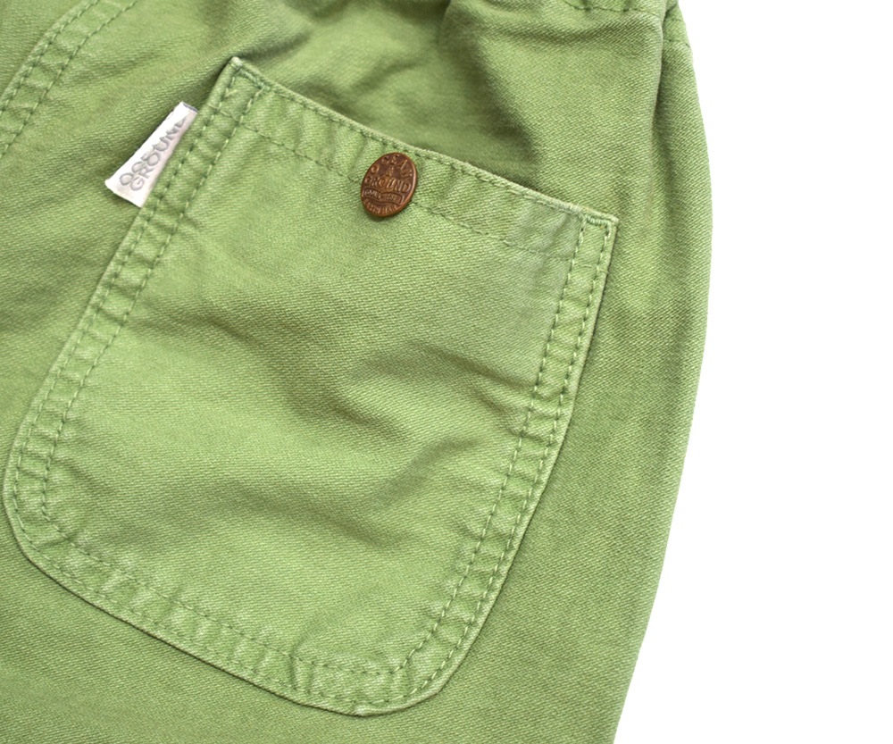 オーシャンアンドグラウンド クライミングショーツ カーキ