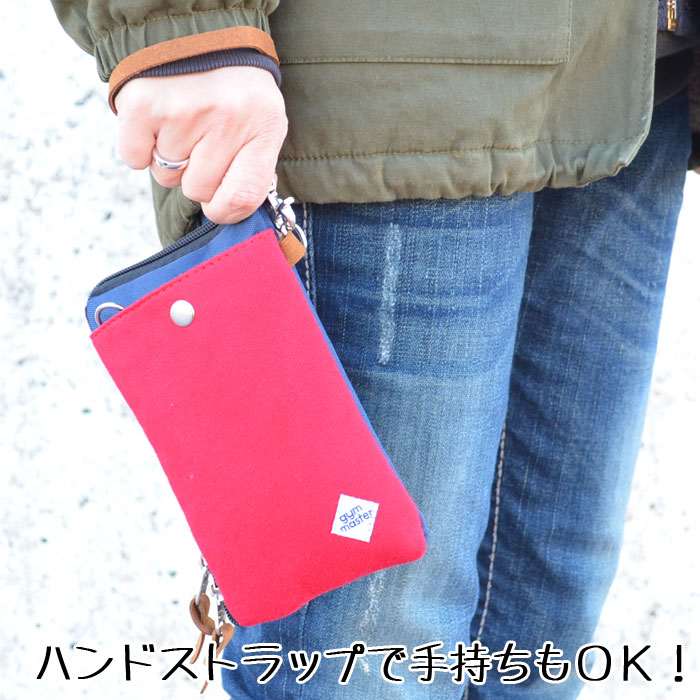 ジムマスター 2WAYスマホポーチ グレー G502395