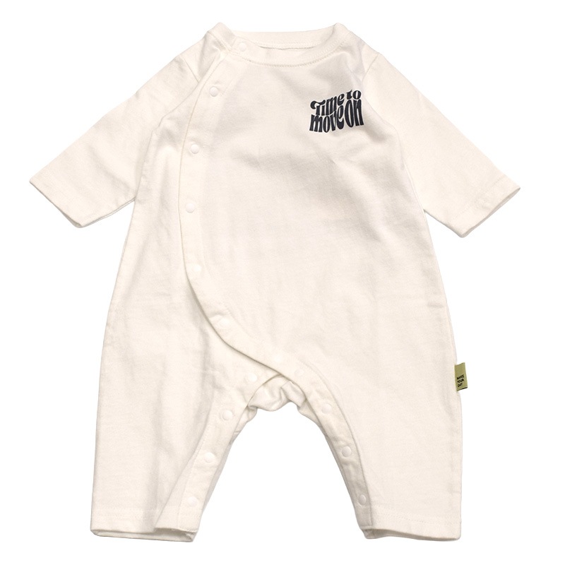 メイクユアデイ MAKE YOUR DAY レトロフラワープリントカバーオール ロンパース 610406