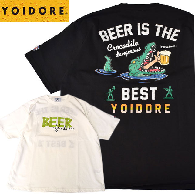 YOIDORE ヨイドレ ワニワニビール Tシャツ 826236
