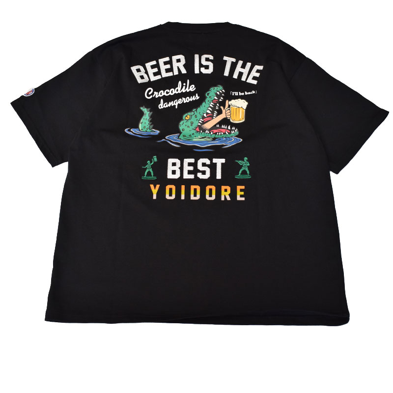YOIDORE ヨイドレ ワニワニビール Tシャツ 826236
