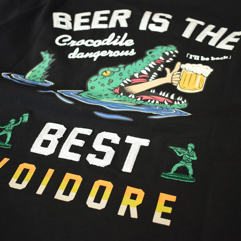 YOIDORE ヨイドレ ワニワニビール Tシャツ 826236