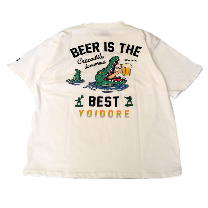 YOIDORE ヨイドレ ワニワニビール Tシャツ 826236