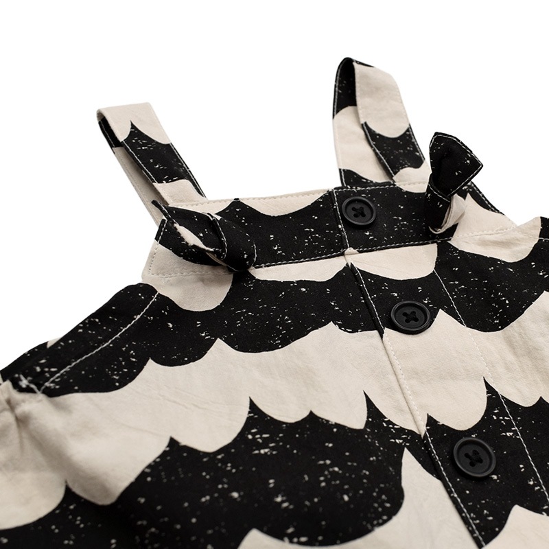 メイクユアデイ MAKE YOUR DAY なみなみ柄ベビーオール 610414