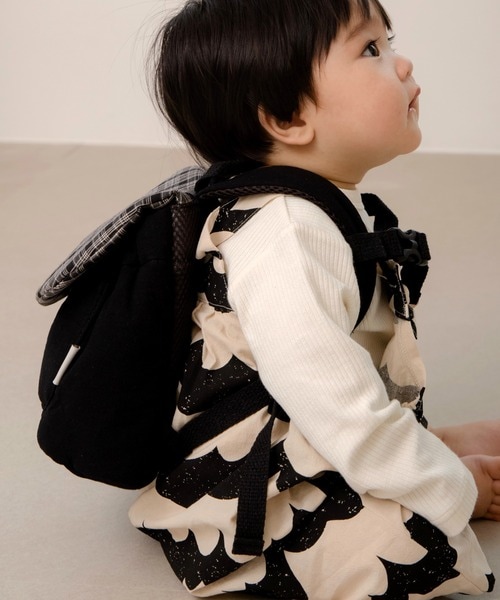 メイクユアデイ MAKE YOUR DAY なみなみ柄ベビーオール 610414