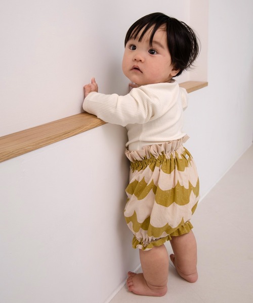 メイクユアデイ MAKE YOUR DAY なみなみ柄ベビーパンツ 610416