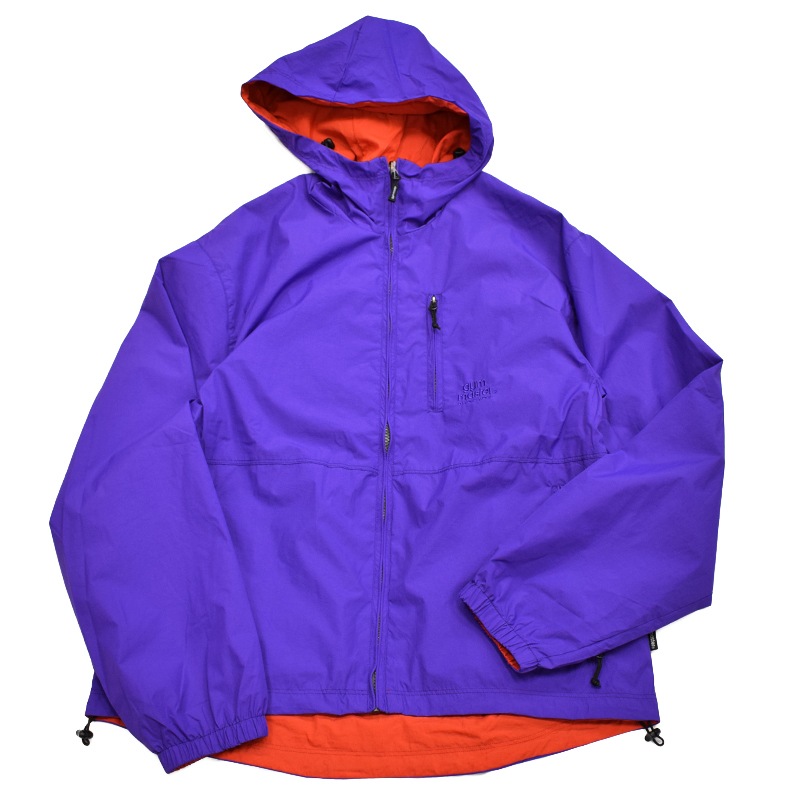 ジムマスター GYMMASTER リバーシブルナイロンフードジャケット パープル63 G918635