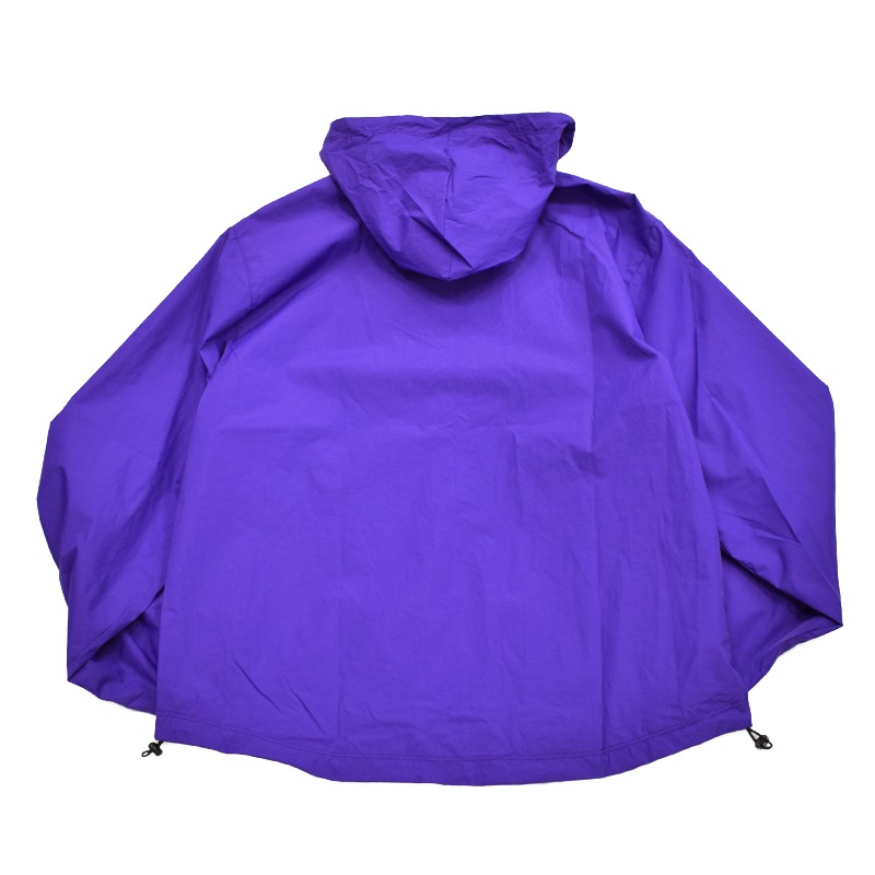 ジムマスター GYMMASTER リバーシブルナイロンフードジャケット パープル63 G918635