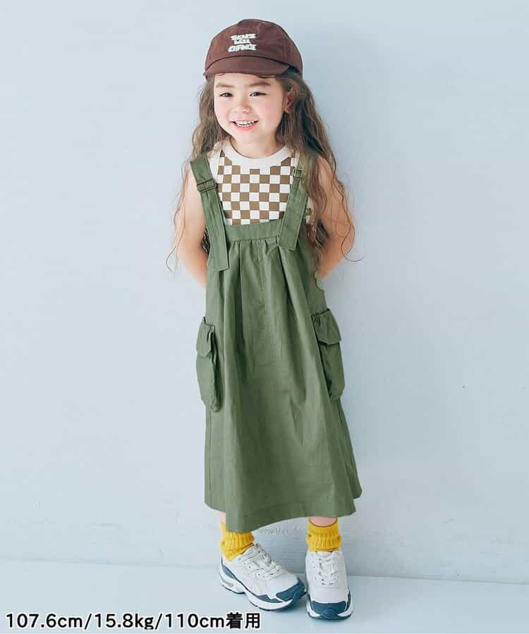 ピードットプルミエ p.premier BIGポケットジャンスカ 217026