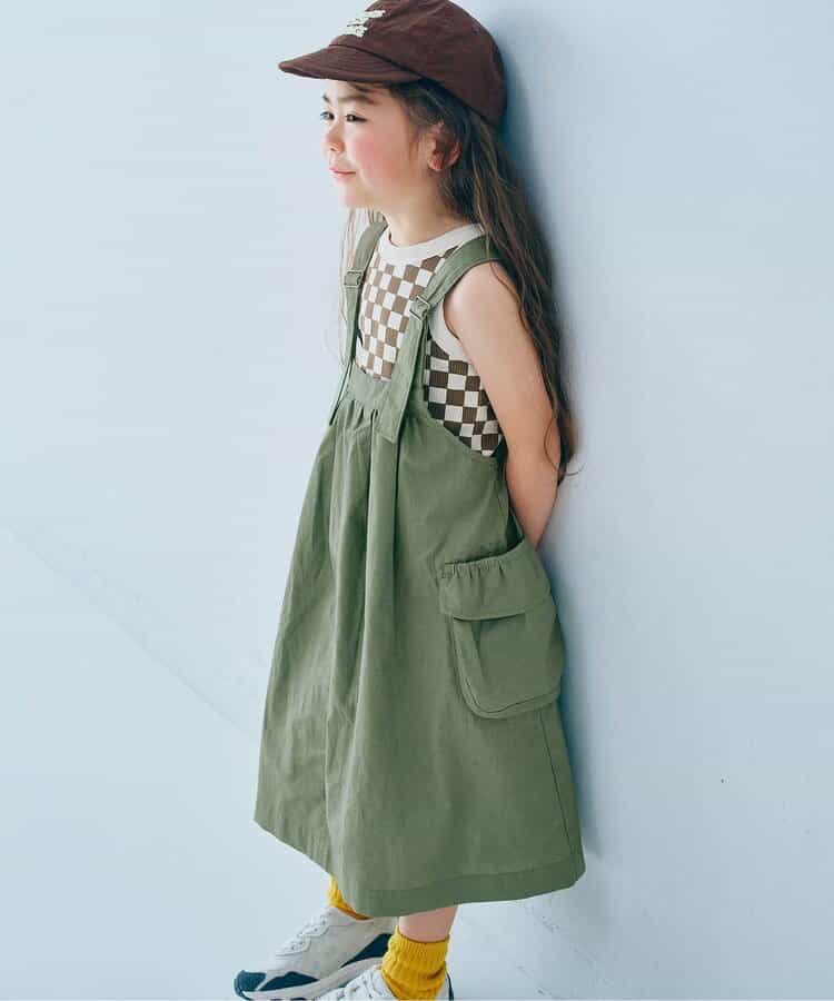 ピードットプルミエ p.premier BIGポケットジャンスカ 217026