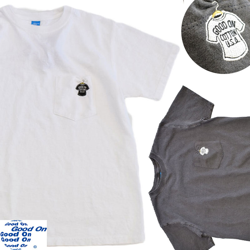 グッドオン GOODON GO TEE ぶら下がり ポケットTシャツ 2210