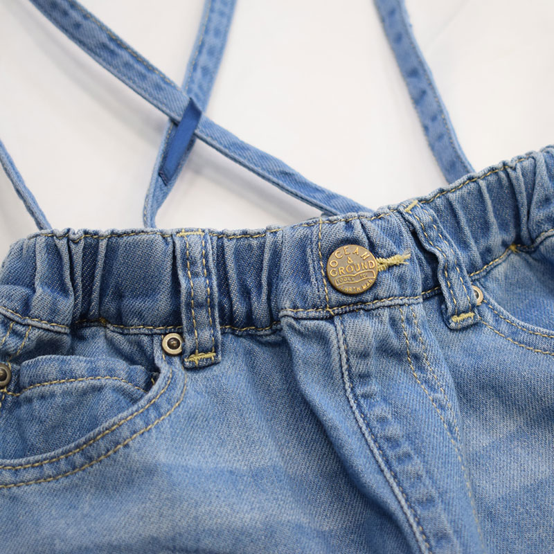 オーシャンアンドグラウンド サスペンダーテーパードパンツ 1347005