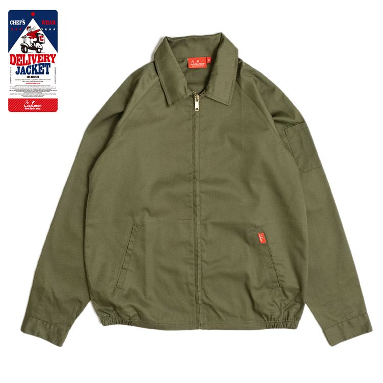 クックマン COOKMAN デリバリージャケット Delivery Jacket カーキ 231-03428