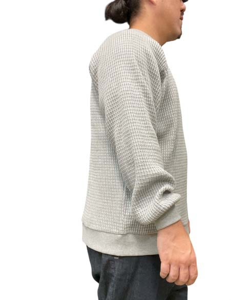 ジムマスター GYMMASTER 12oz ヘビーワッフルクルーネック 633721