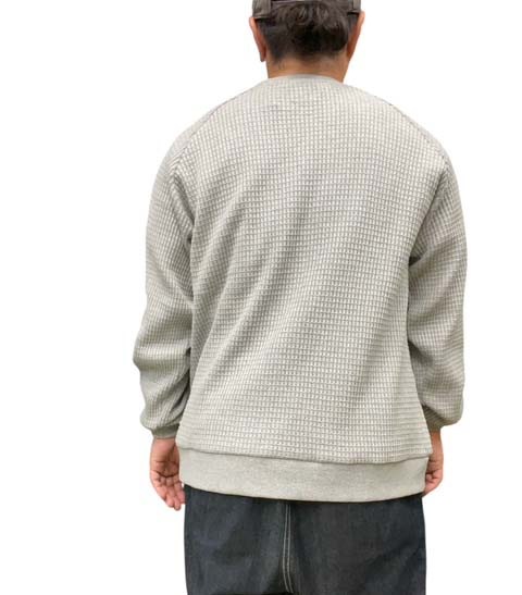 ジムマスター GYMMASTER 12oz ヘビーワッフルクルーネック 633721