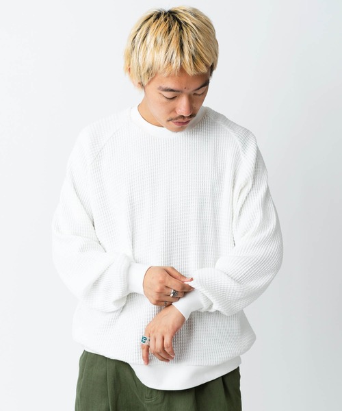 ジムマスター GYMMASTER 12oz ヘビーワッフルクルーネック 633721