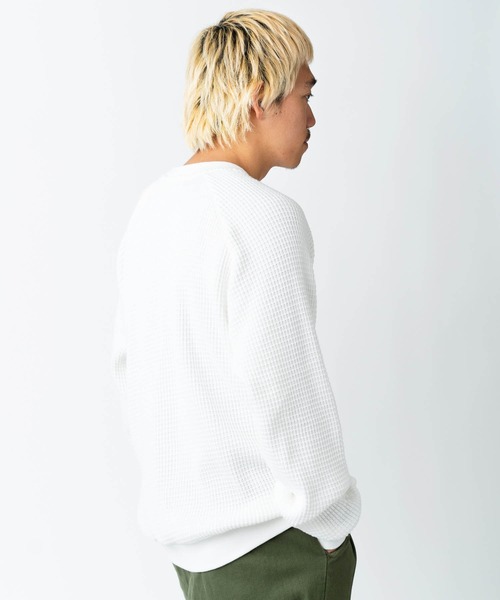 ジムマスター GYMMASTER 12oz ヘビーワッフルクルーネック 633721