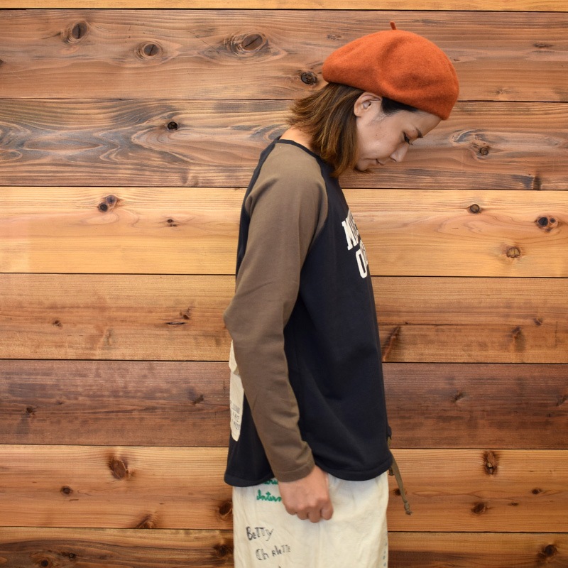 ライム ＬＩＭＥ レディース 天竺後ろ布帛ポケットTシャツ