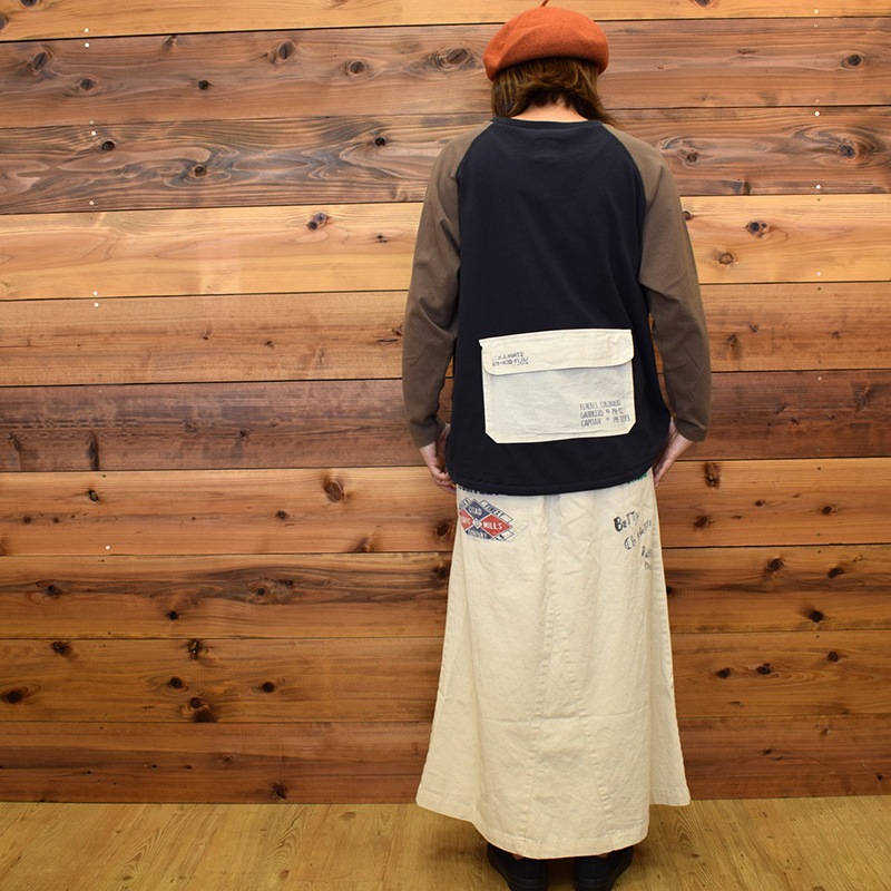 ライム ＬＩＭＥ レディース 天竺後ろ布帛ポケットTシャツ