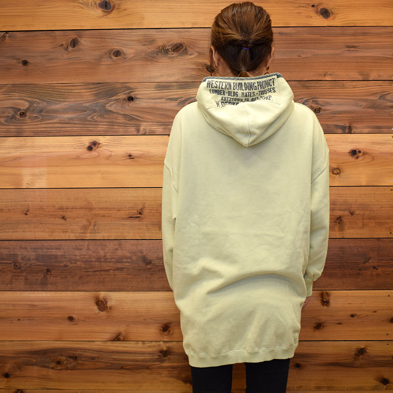 ライム LIME レディース しっかり裏毛 ロングパーカー 20102605