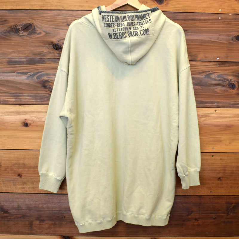 ライム LIME レディース しっかり裏毛 ロングパーカー 20102605