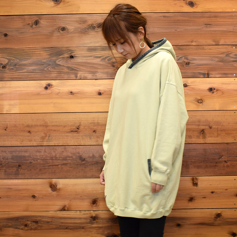 ライム LIME レディース しっかり裏毛 ロングパーカー 20102605