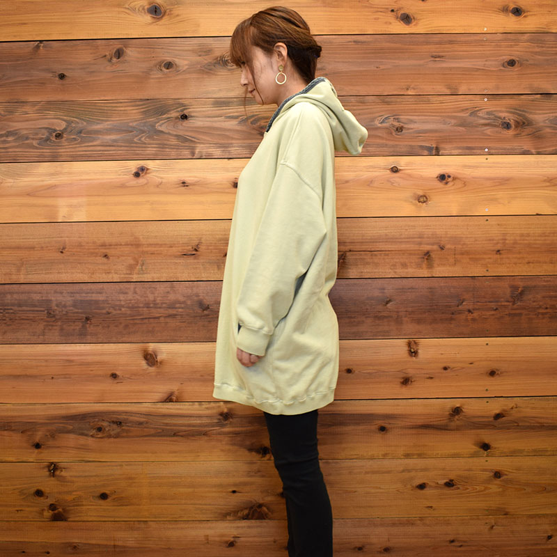 ライム LIME レディース しっかり裏毛 ロングパーカー 20102605