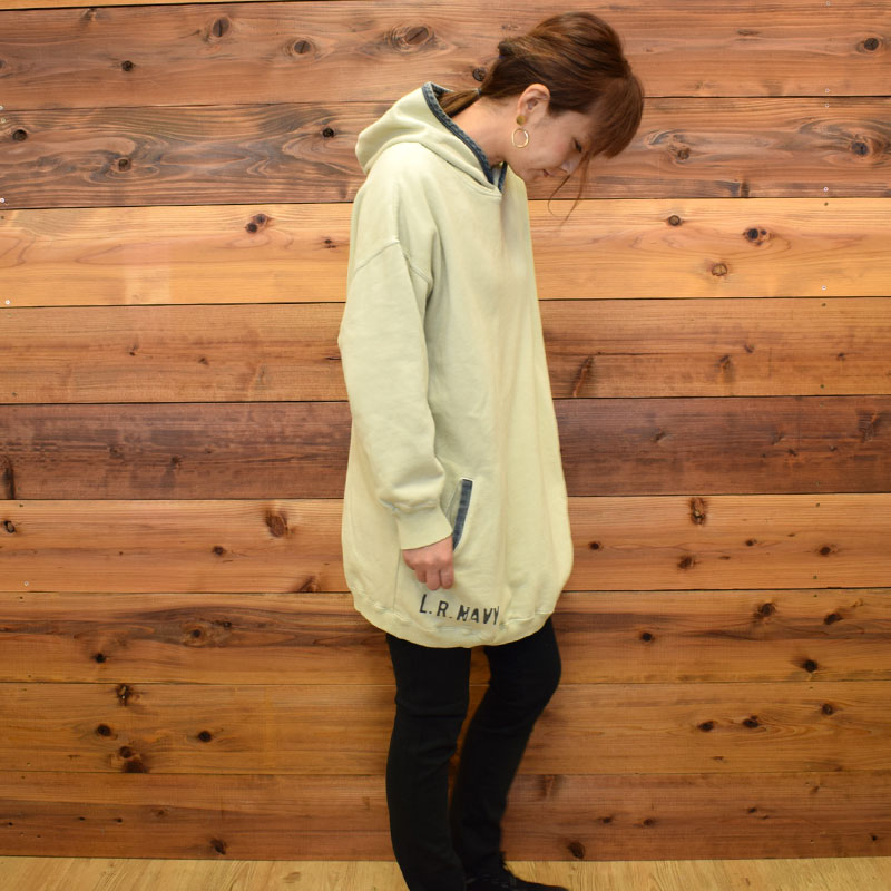 ライム LIME レディース しっかり裏毛 ロングパーカー 20102605