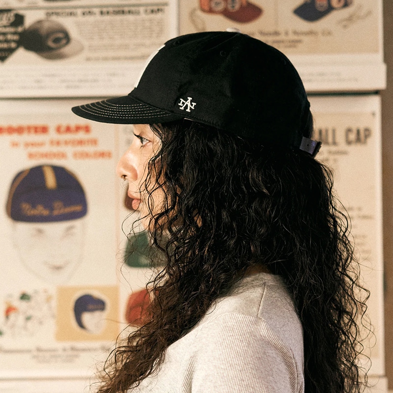アメリカンニードル AMERICAN NEEDLE ベースボールキャップ Negro League ニューヨーク・ブラックヤンキース smu700b-nby