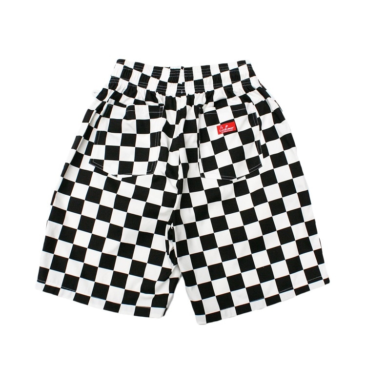 クックマン COOKMAN シェフパンツ ショート チェッカー 231-32940