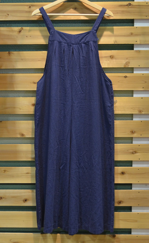 ナネア NANEA 麻レーヨン フロントタック オールインワン