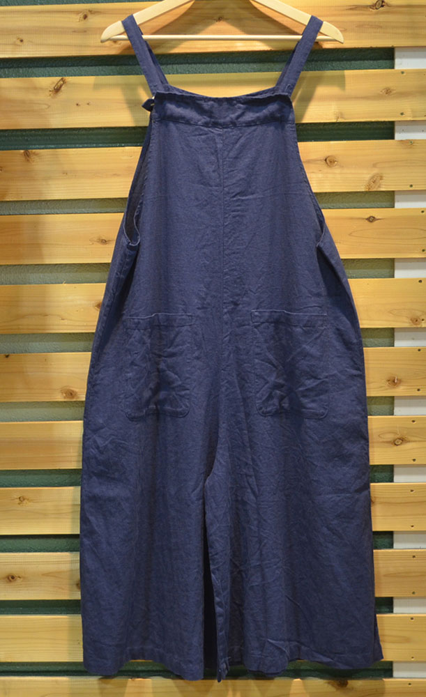 ナネア NANEA 麻レーヨン フロントタック オールインワン