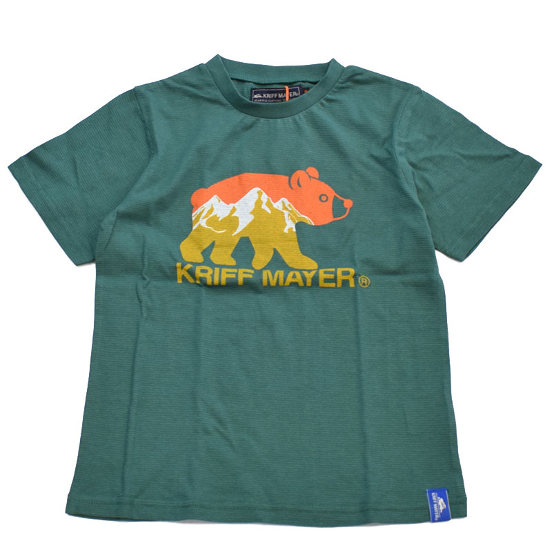 クリフメイヤー キッズ 波打ち天竺Tシャツ マーくんロゴ 2147825