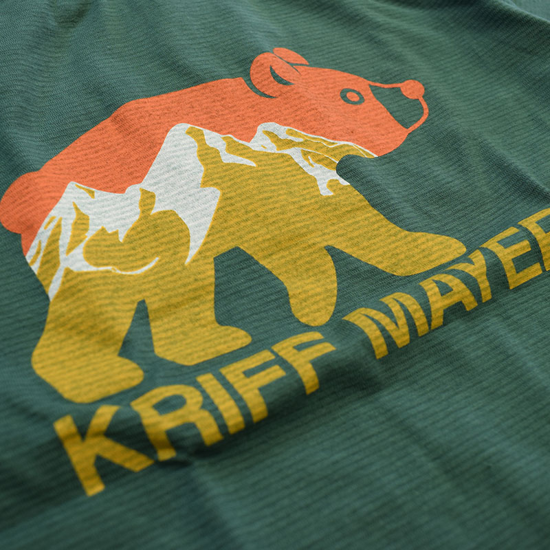 クリフメイヤー キッズ 波打ち天竺Tシャツ マーくんロゴ 2147825