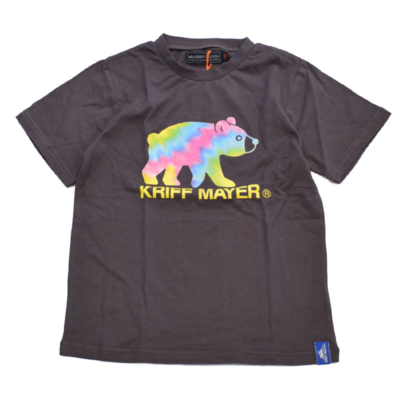 クリフメイヤー キッズ 波打ち天竺Tシャツ マーくんロゴ 2147825