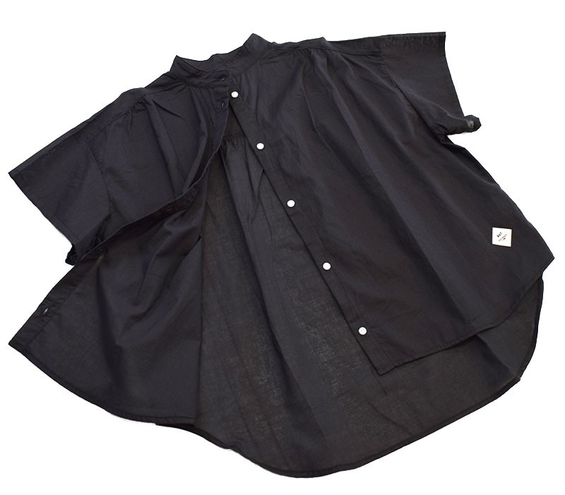 NHT ニコフラート ギャザーシャツブラウス 510631