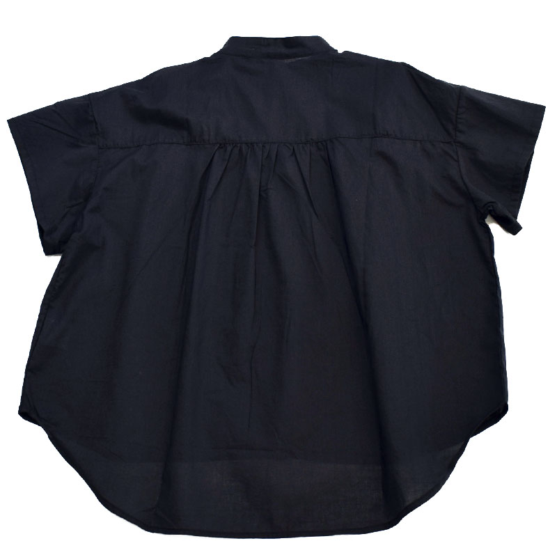 NHT ニコフラート ギャザーシャツブラウス 510631