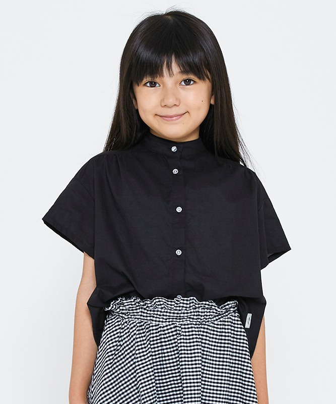 NHT ニコフラート ギャザーシャツブラウス 510631