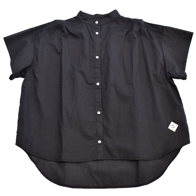 NHT ニコフラート ギャザーシャツブラウス 510631